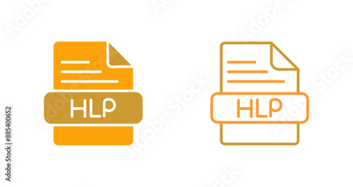 HLP Vector Icon photo