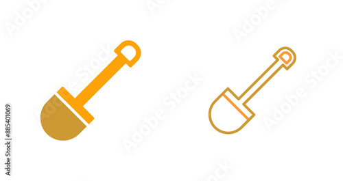 Hand Shovel Vector Icon