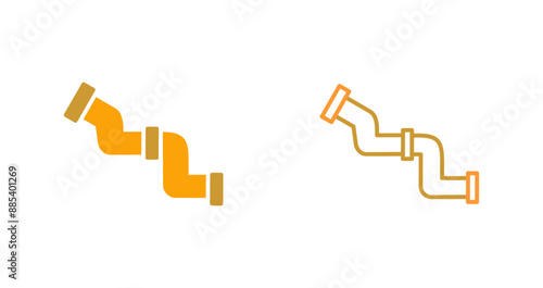 Water Pipe Vector Icon