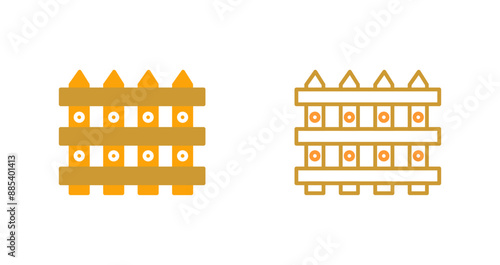 Fence Vector Icon