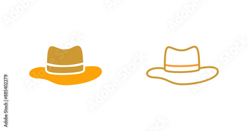 Hat V Vector Icon