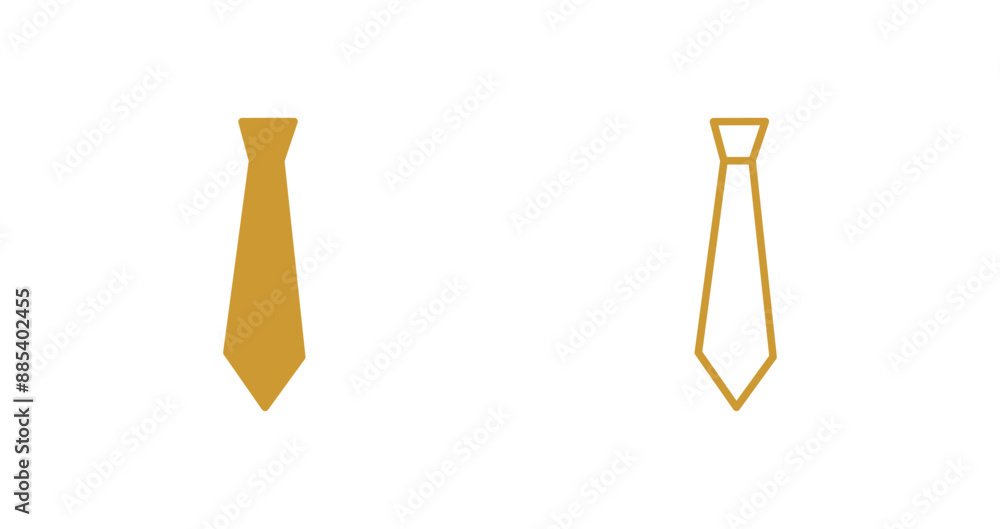 Tie Vector Icon Tie Vector Icon