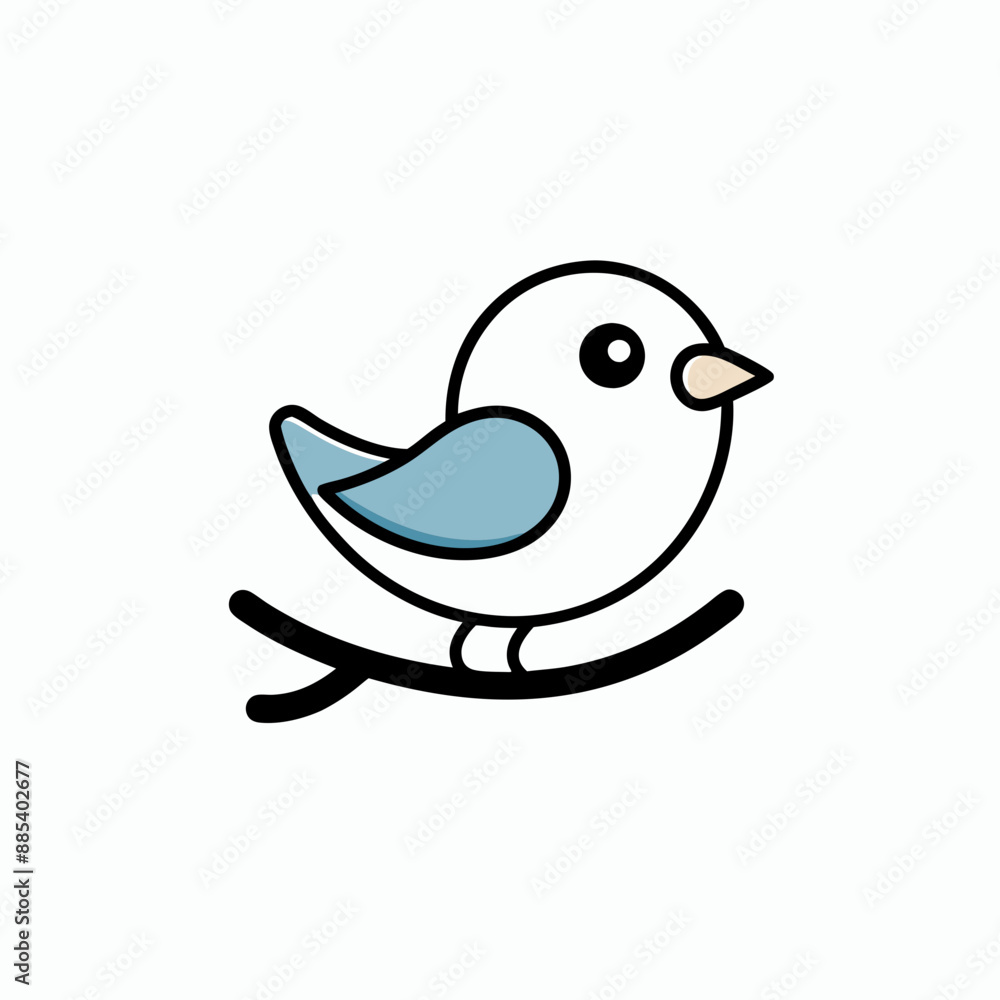 blue bird on a branch blue bird on a branch