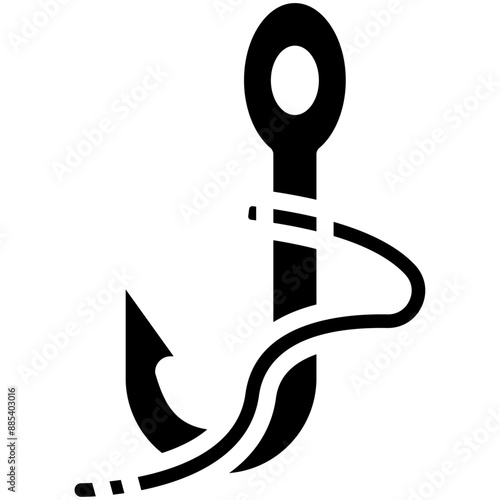 Live Bait vector icon illustration of Fishing iconset.