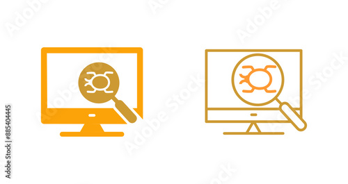 Debugging Vector Icon