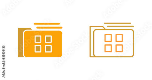 File Management Vector Icon