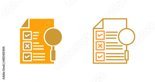 Case Study Vector Icon