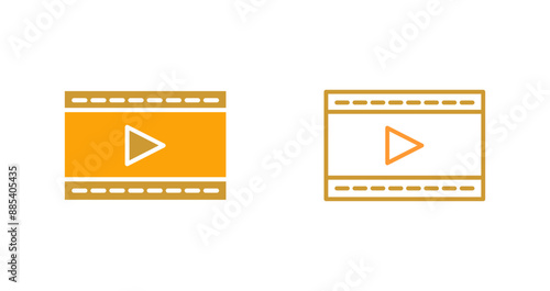 Video and Animation Vector Icon