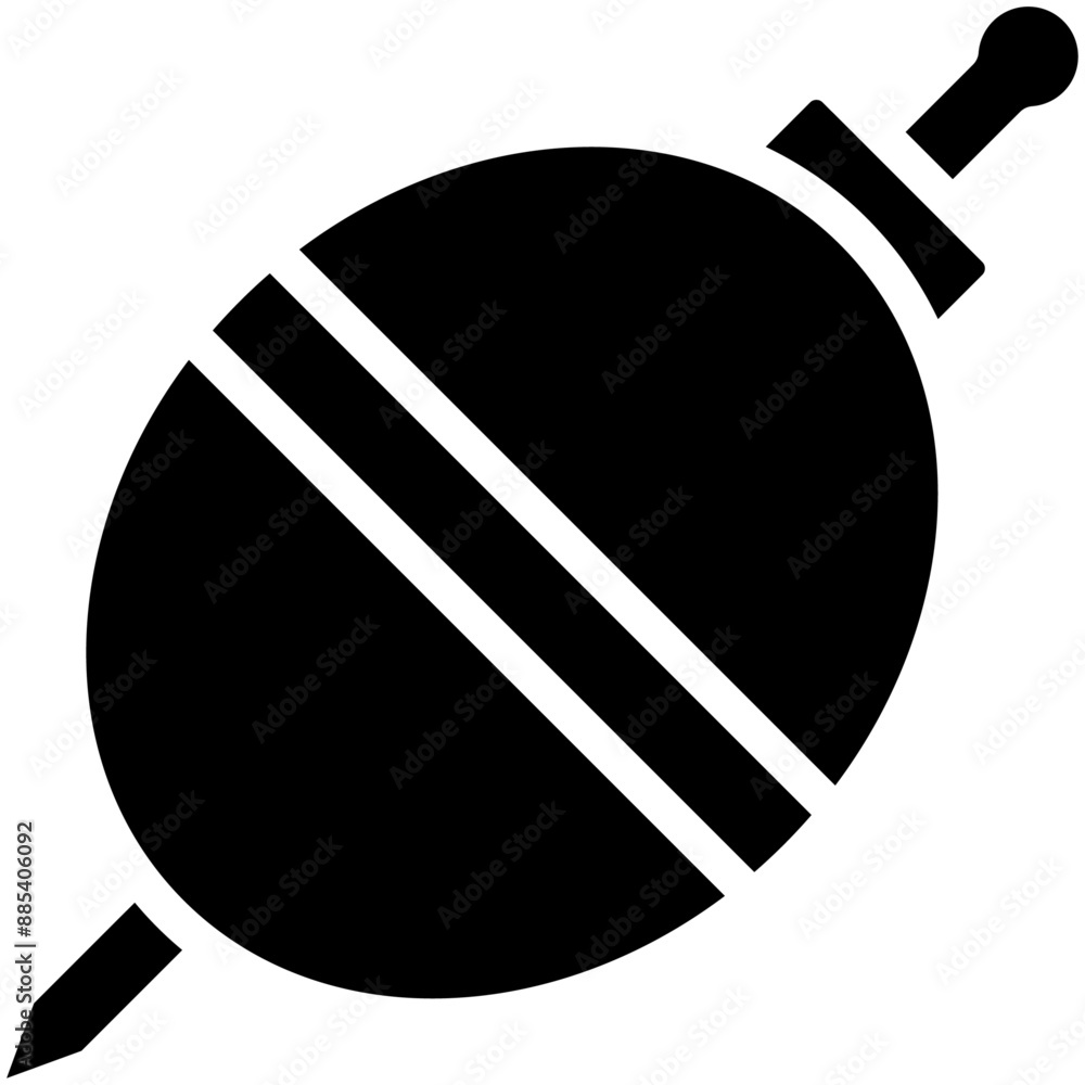 Bobber vector icon illustration of Fishing iconset. Bobber vector icon illustration of Fishing iconset.