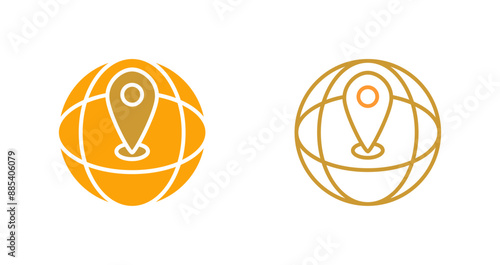 Vacation Spots Vector Icon
