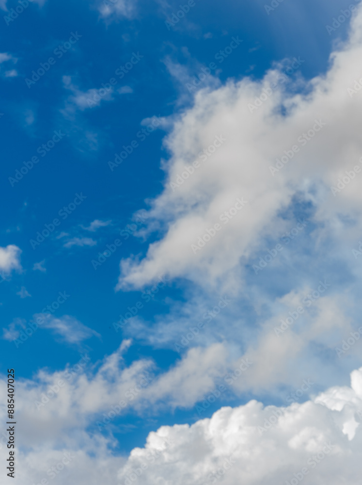 Obraz premium blue sky with clouds