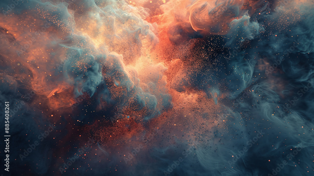 Stellar Nebula Abstract - A Unique Cosmic Fusion for Backgrounds, Wall Art & Wallpaper Designs Stellar Nebula Abstract - A Unique Cosmic Fusion for Backgrounds, Wall Art & Wallpaper Designs