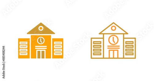 University Campus Vector Icon