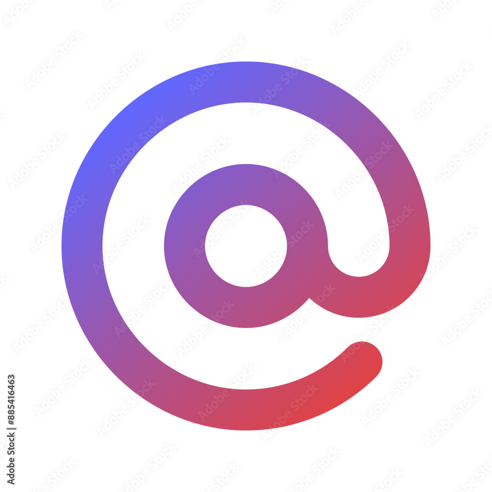 Editable at, mention, email address vector icon. Part of a big icon set family. Perfect for web and app interfaces, presentations, infographics, etc Editable at, mention, email address vector icon. Part of a big icon set family. Perfect for web and app interfaces, presentations, infographics, etc