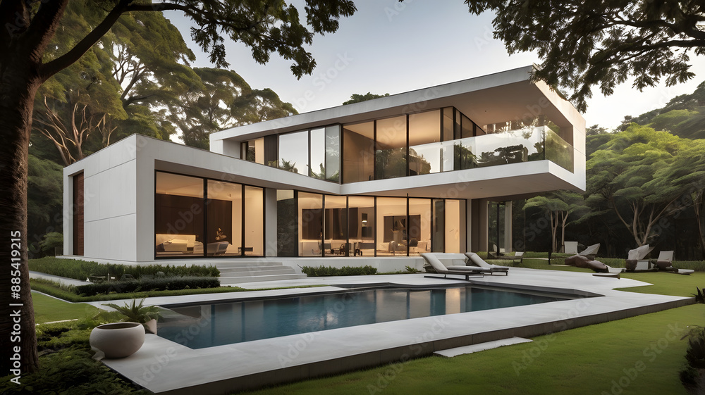 A modern house A modern house