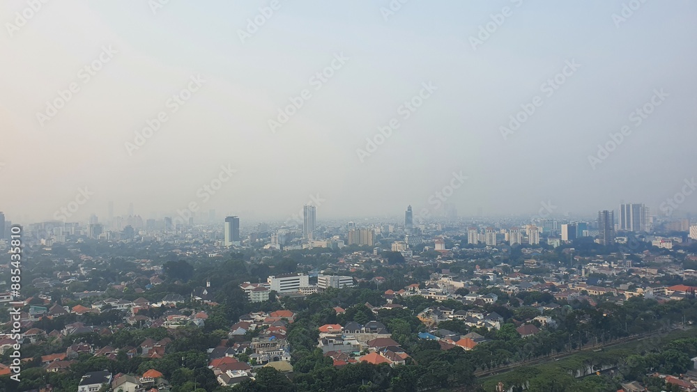 Jakarta, Indonesia – July 11, 2024: A cityscape view of Indonesia capital city Jakarta Jakarta, Indonesia – July 11, 2024: A cityscape view of Indonesia capital city Jakarta