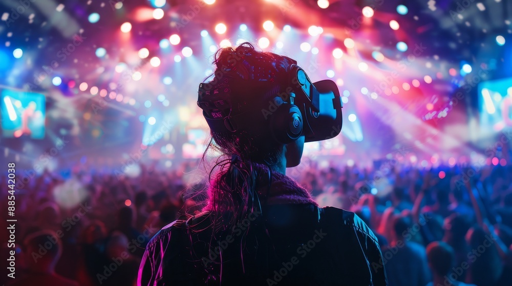 Immersive Virtual Reality Concert Experience Feel the Energy of a Live Performance in VR Gear with a Crowd Immersive Virtual Reality Concert Experience Feel the Energy of a Live Performance in VR Gear with a Crowd