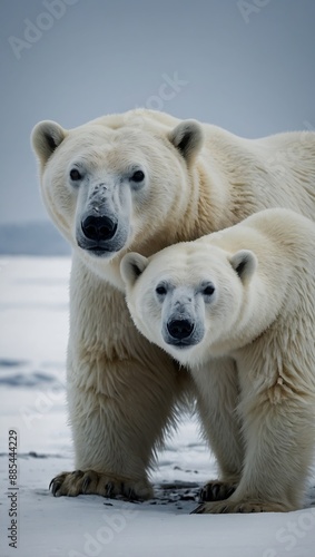 Polar bears endangered Effects of climate change