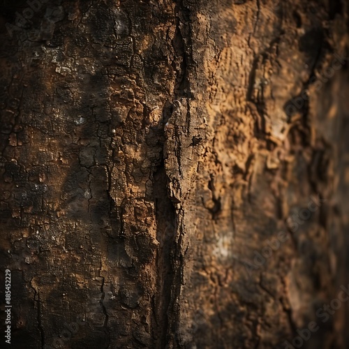 Wallpaper Mural Textured Tree Bark with Vibrant Lichen Torontodigital.ca