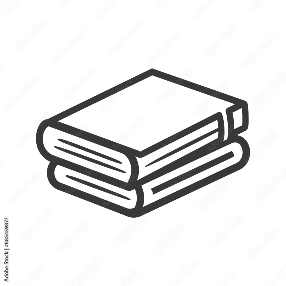 book minimalist line art icon logo symbol black color only book minimalist line art icon logo symbol black color only