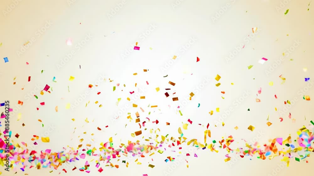 Number five on a background of confetti. Use for holidays, birthdays and anniversaries. Number five on a background of confetti. Use for holidays, birthdays and anniversaries.