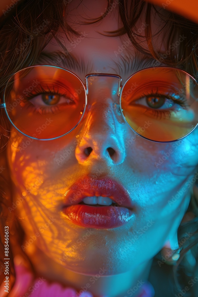 Dynamic Retro Pop Band Collage with 90s Fashion Vibes. Colorful and vibrant fashion. Dynamic Retro Pop Band Collage with 90s Fashion Vibes. Colorful and vibrant fashion.