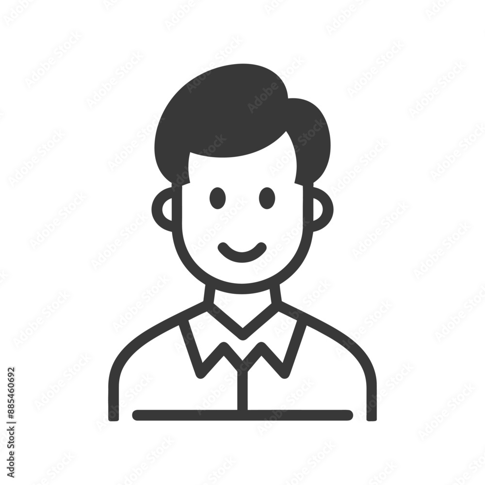 business minimalist line art icon logo symbol black color only business minimalist line art icon logo symbol black color only