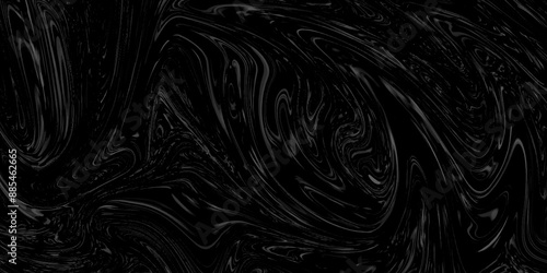 Abstract black, white liquid marble surfaces background design. ink backdrop with wavy pattern. modern background design with luxury cloth or liquid wave or wavy folds of grunge silk texture.