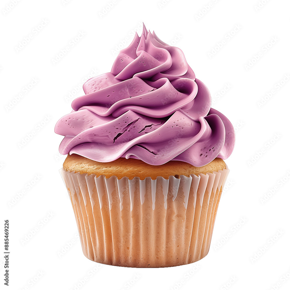Cupcake on transparent background Cupcake on transparent background