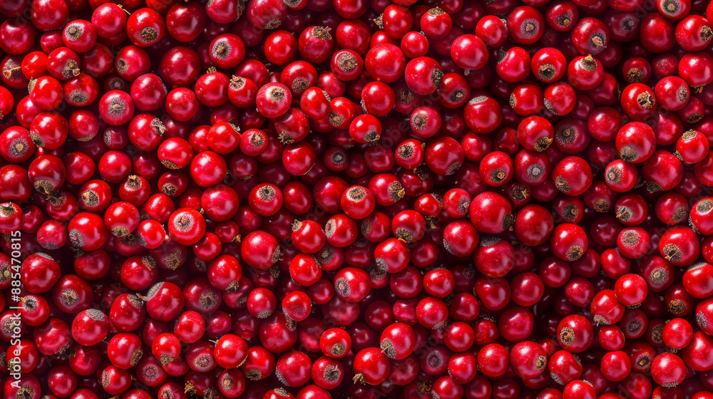 A mesmerizing close-up of vibrant red berries, capturing the intricate details of their glossy surface. A mesmerizing close-up of vibrant red berries, capturing the intricate details of their glossy surface.