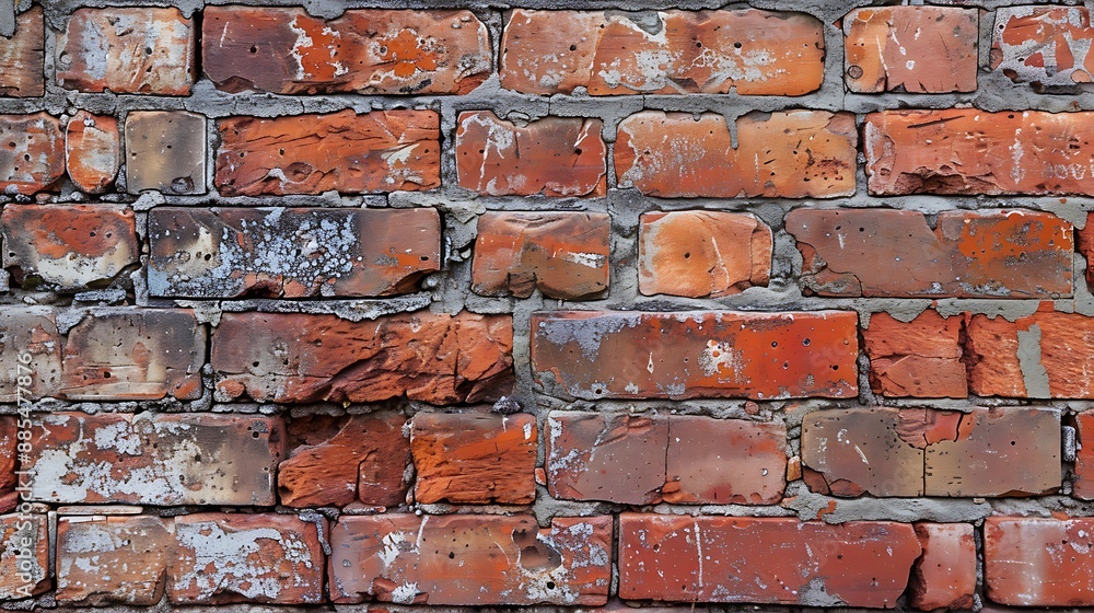 Obraz premium Weathered Brick Wall Texture