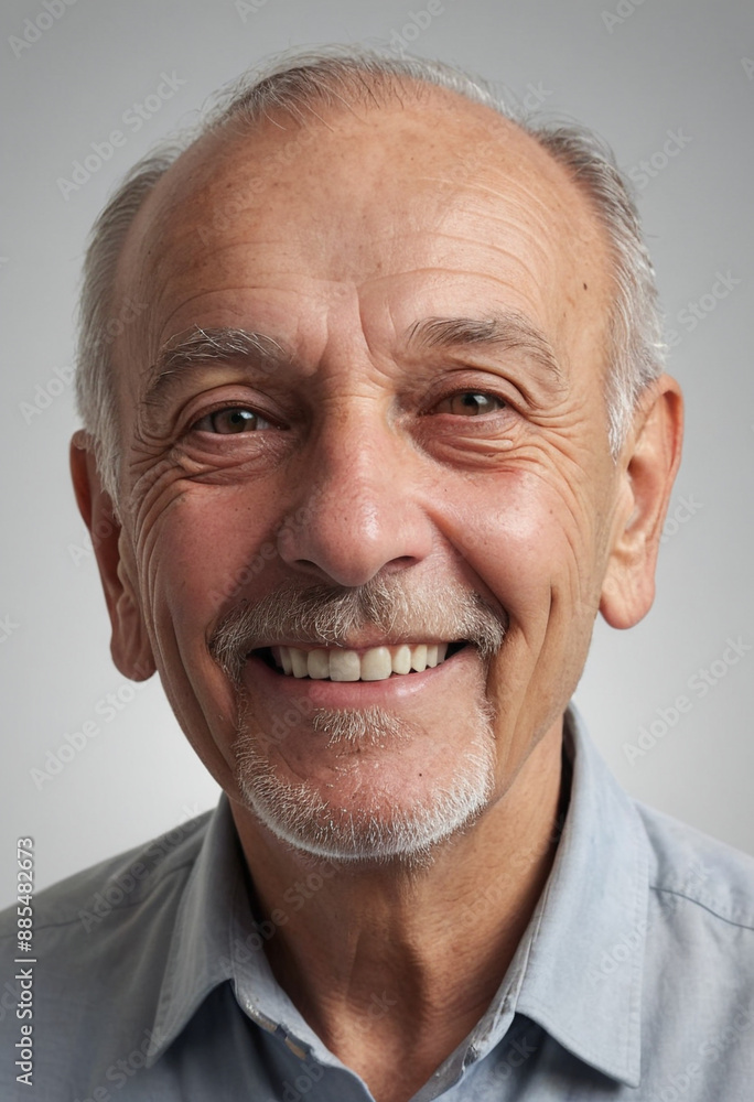Portrait view of a regular happy smiling Malta old man, ultra realistic, candid, social media, avatar image, plain solid background Portrait view of a regular happy smiling Malta old man, ultra realistic, candid, social media, avatar image, plain solid background