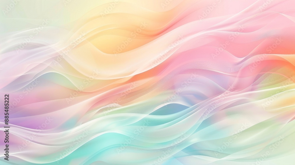 Abstract Pastel Wave Background. Abstract Pastel Wave Background.