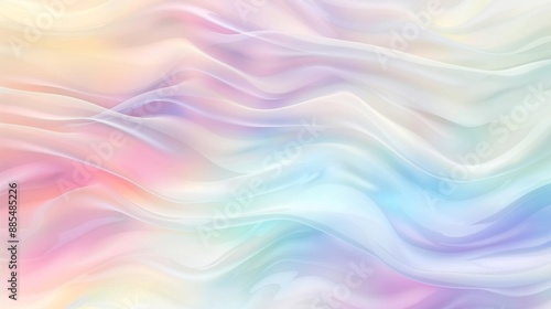 Wallpaper Mural Abstract pastel wave background with soft gradients and flowing lines. Torontodigital.ca