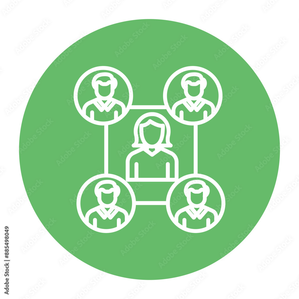 Intermediary Mediator Icon Intermediary Mediator Icon