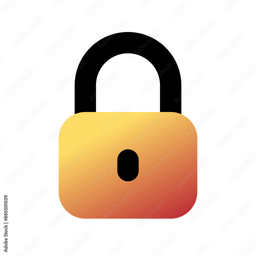Editable vector lock padlock encryption password icon. Part of a big icon set family. Perfect for web and app interfaces, presentations, infographics, etc Editable vector lock padlock encryption password icon. Part of a big icon set family. Perfect for web and app interfaces, presentations, infographics, etc