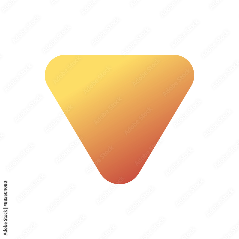 Editable vector down triangle arrow icon. Black, transparent white background. Part of a big icon set family. Perfect for web and app interfaces, presentations, infographics, etc Editable vector down triangle arrow icon. Black, transparent white background. Part of a big icon set family. Perfect for web and app interfaces, presentations, infographics, etc