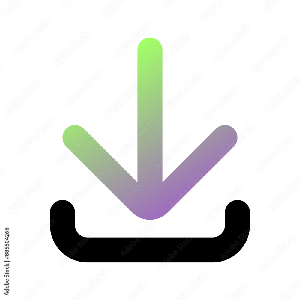 Editable vector download arrow icon. Part of a big icon set family. Perfect for web and app interfaces, presentations, infographics, etc Editable vector download arrow icon. Part of a big icon set family. Perfect for web and app interfaces, presentations, infographics, etc