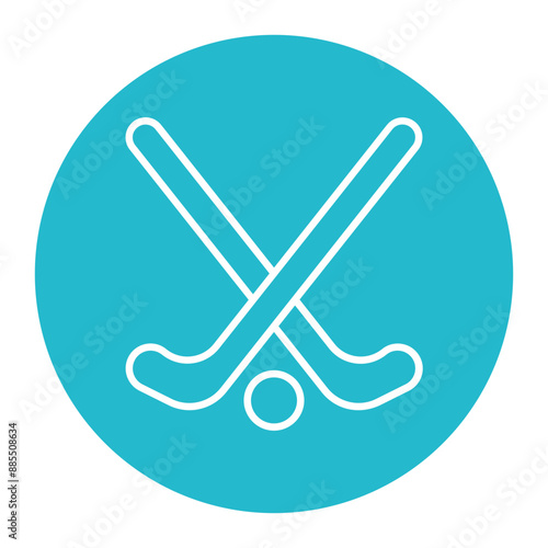 Hockey stick Icon