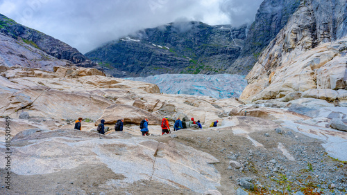 Nationalpark Nigardsbreen Norwegen - Gletscherwanderung photo