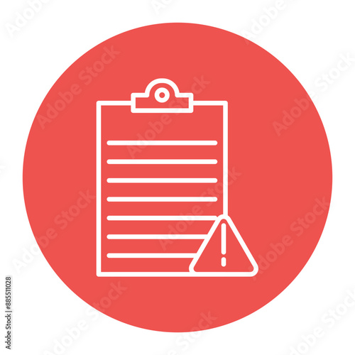 Corrupt Clipboard Icon