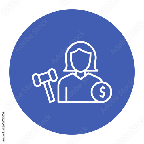 Bribed Judge Icon