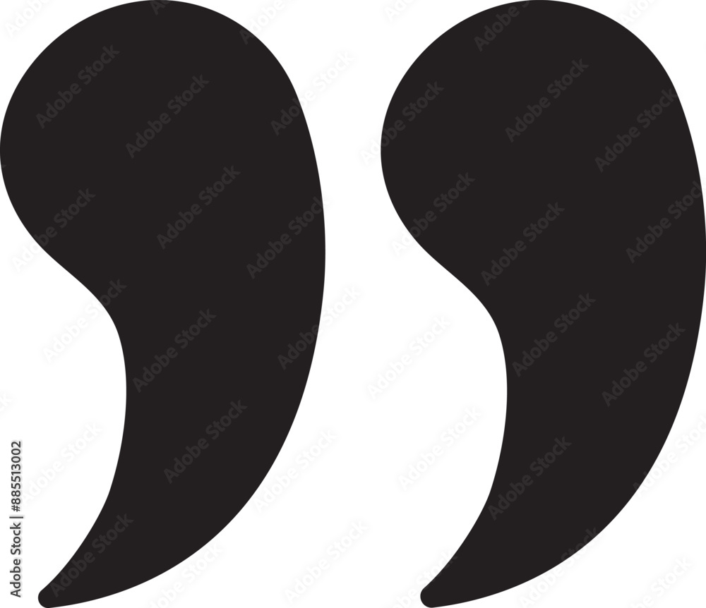 Quotes Icon Vector Illustration Simple Quotes Icon Vector Illustration Simple