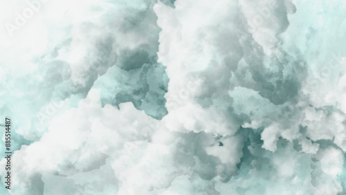 abstract cloud background. watercolor cloudy background texture. blue white grunge texture. 