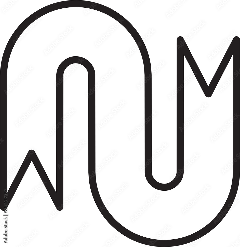 Ribbon Banner Line Art Ribbon Banner Line Art