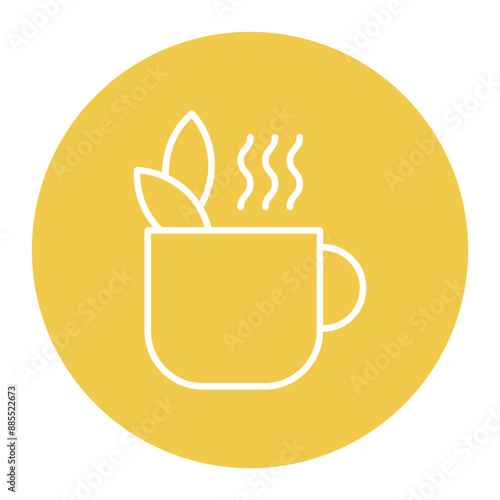 Mint Coffee Icon