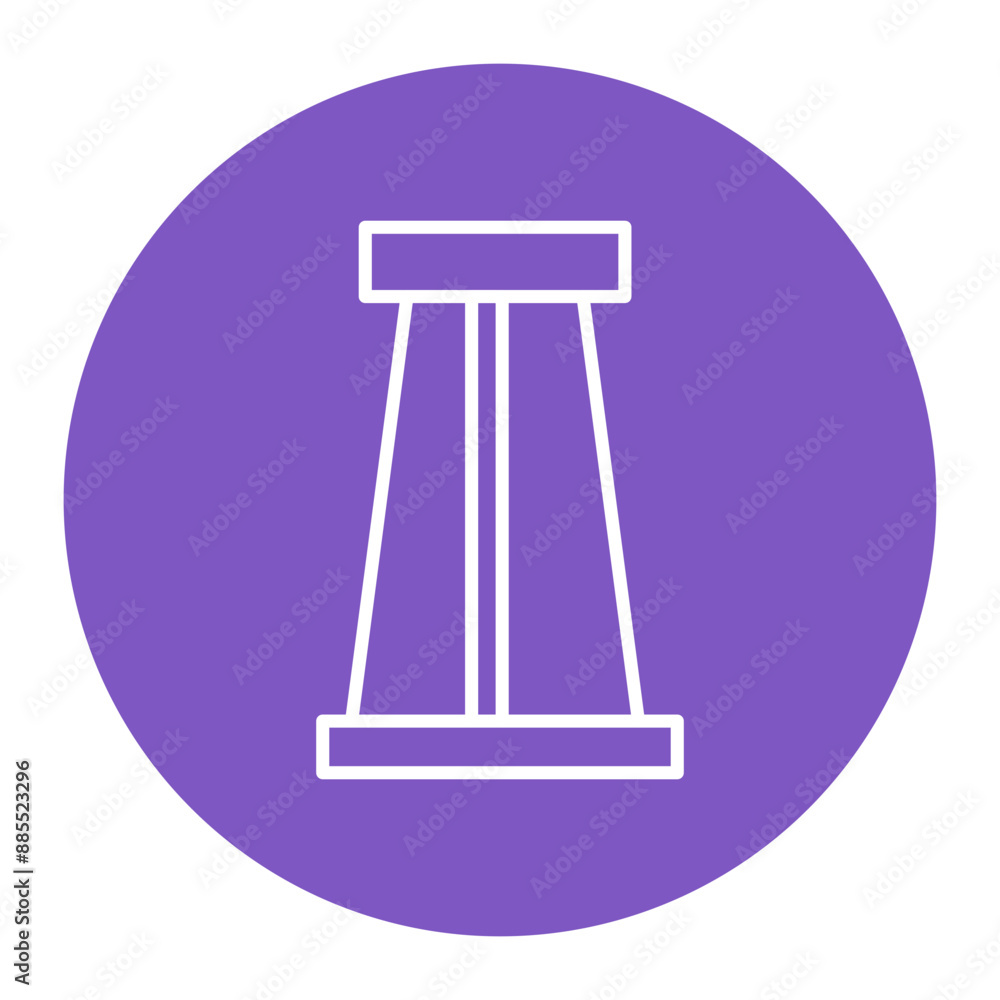 Bar Stool Icon Bar Stool Icon