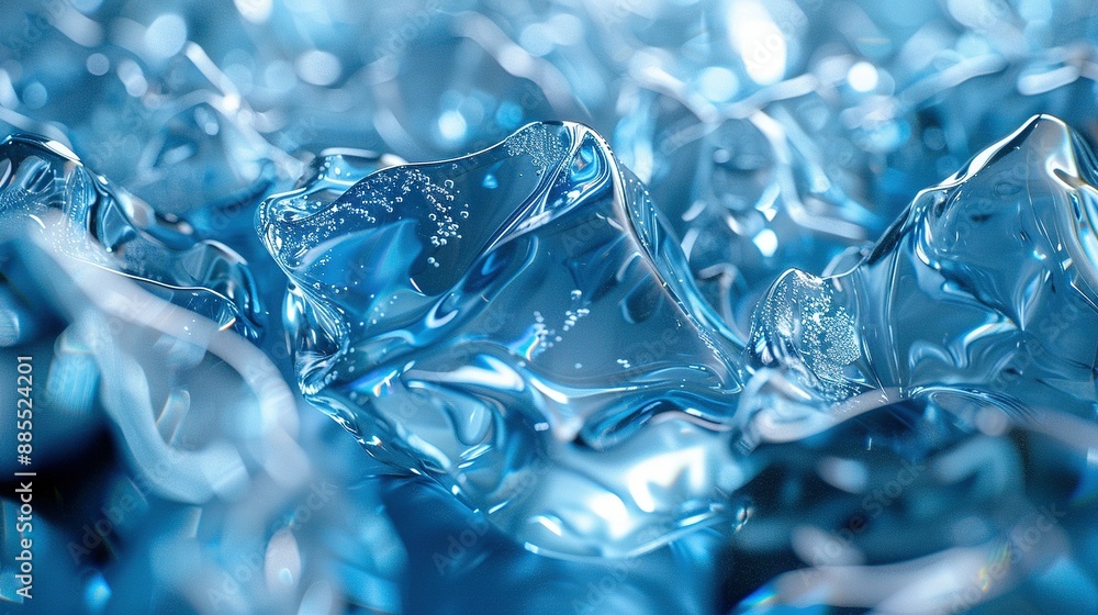A group of ice cubes sits on top of a table with a stack of ice cubes underneath A group of ice cubes sits on top of a table with a stack of ice cubes underneath