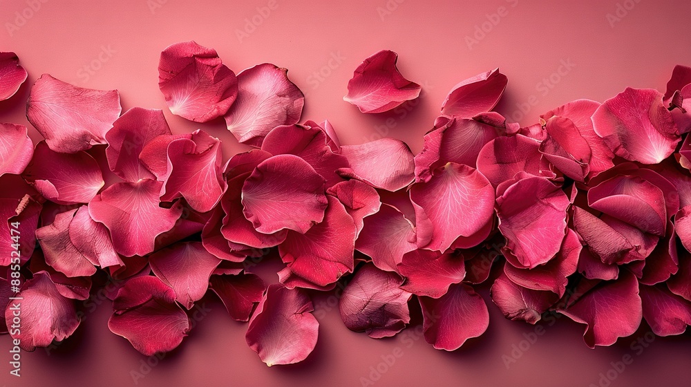A close-up of several pink flowers against a pink backdrop, featuring a single flower at the center of the frame A close-up of several pink flowers against a pink backdrop, featuring a single flower at the center of the frame