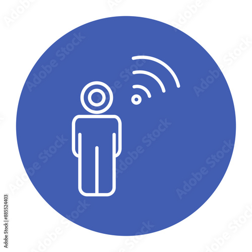 Motion Sensor Icon
